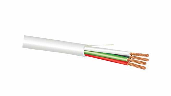 4×0.22mm² Security Alarm Cable