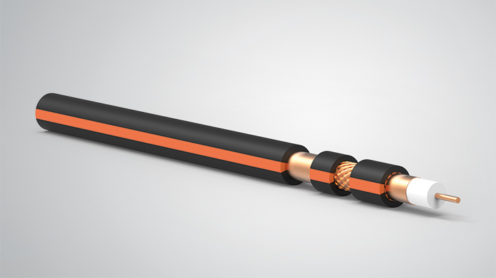 RG6 Tri Shield Copper Foil Coaxial Cable